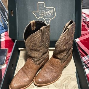 Tecovas The Quintin. Men’s Western Boots. Size 13EE Shark Skin Limited Edition